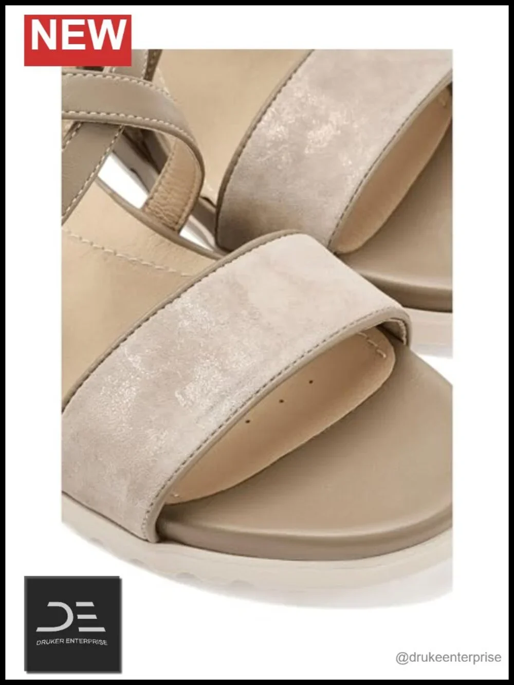 David Tate Koda Women's Wedge Sandals Leather X-Strap Open Toe